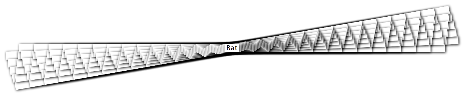Box shadow factorial art