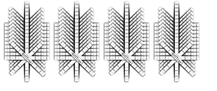 Box shadow factorial art