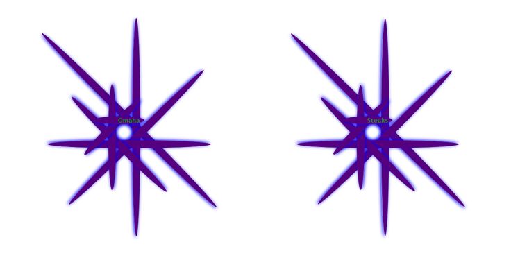 Box shadow factorial art