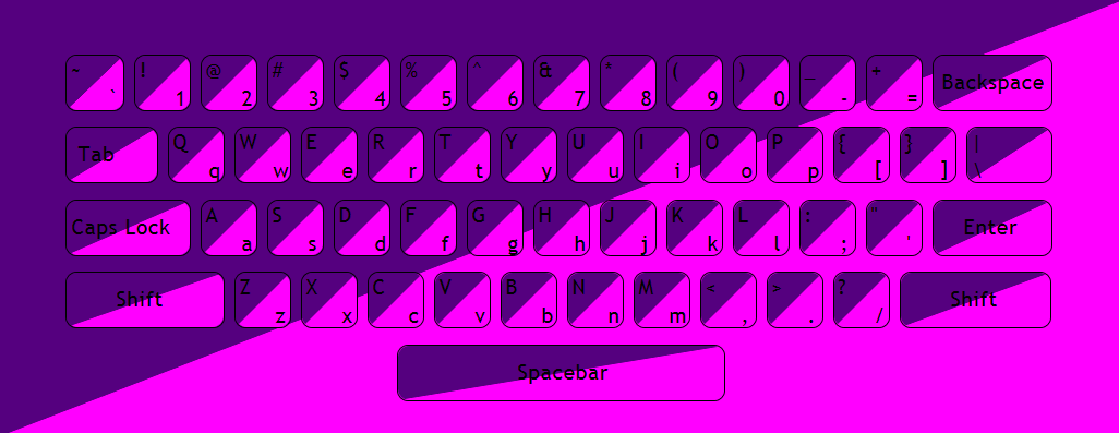 Color a Keyboard