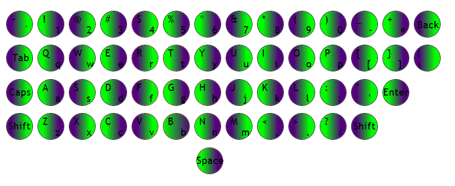Color a Keyboard