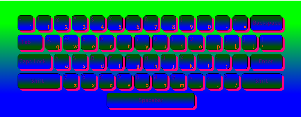 Color a Keyboard
