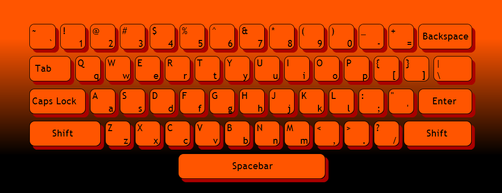 Color a Keyboard